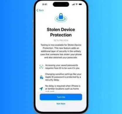 元宝苹果授权维修店分享被盗设备保护功能开启方法 