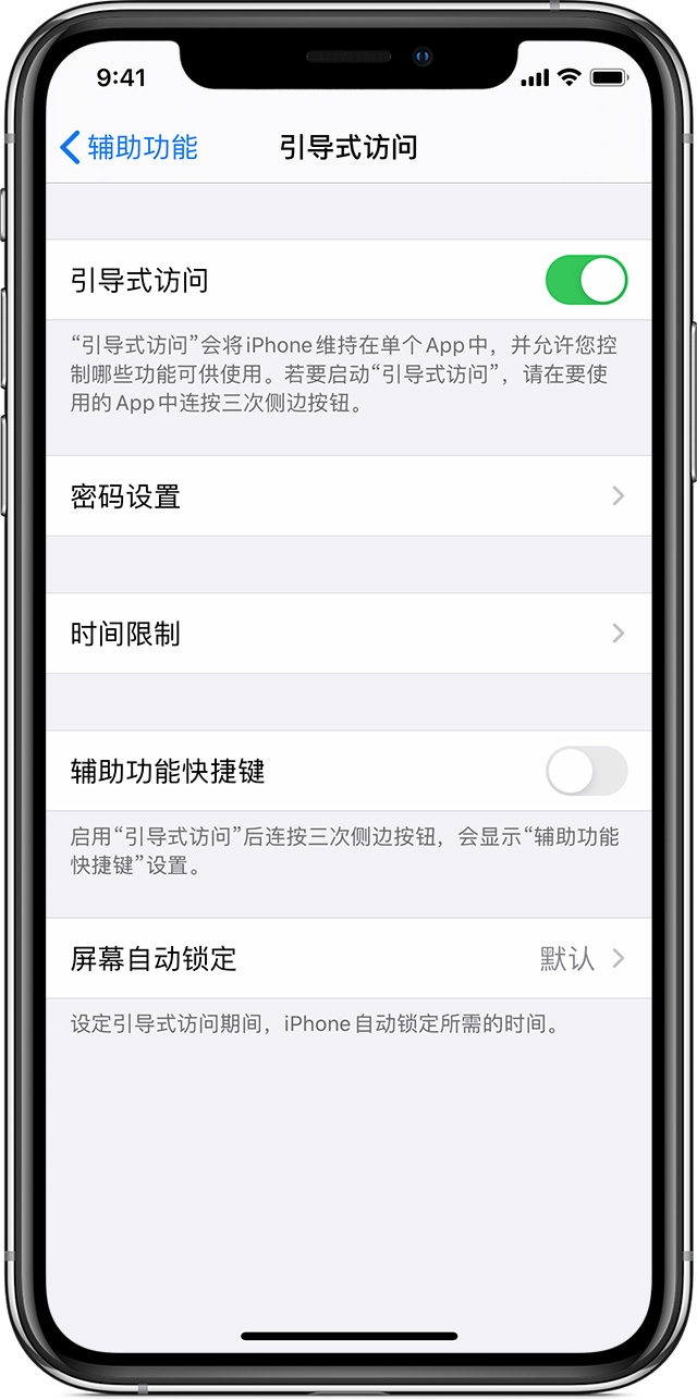 元宝苹果手机维修分享如何在 iPhone 上退出引导式访问 